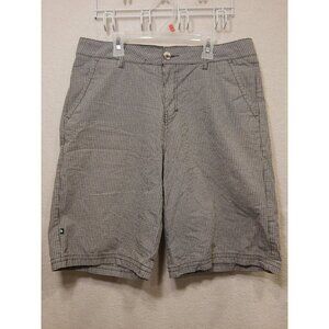 Gotcha Men’s Shorts Size 32  Plaid Cotton Front & Back Pockets